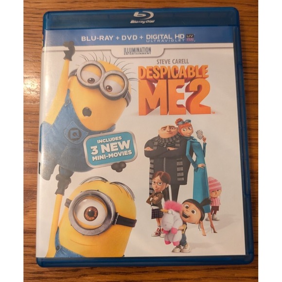 Other - Despicable Me 2 (Blu-ray + DVD + Digital Blu-ray)